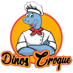 Dinos Croque logo.
